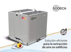 Extractores centrífugos de tejado con bajo nivel sonoro